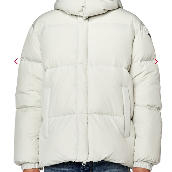 Diesel men’s jacket Down jacket in recycled nylon taslan W-Rolfys coat parka - Picture 4 of 7